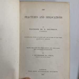 On Fractures and Disclocations by Professor Dr. H. Helferich - Image 2