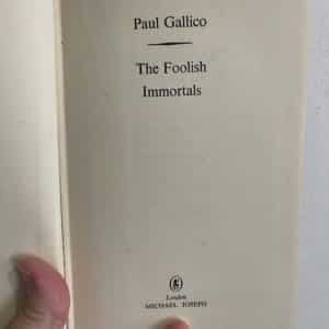 The Foolish Immortals by Paul Gallico - Image 2