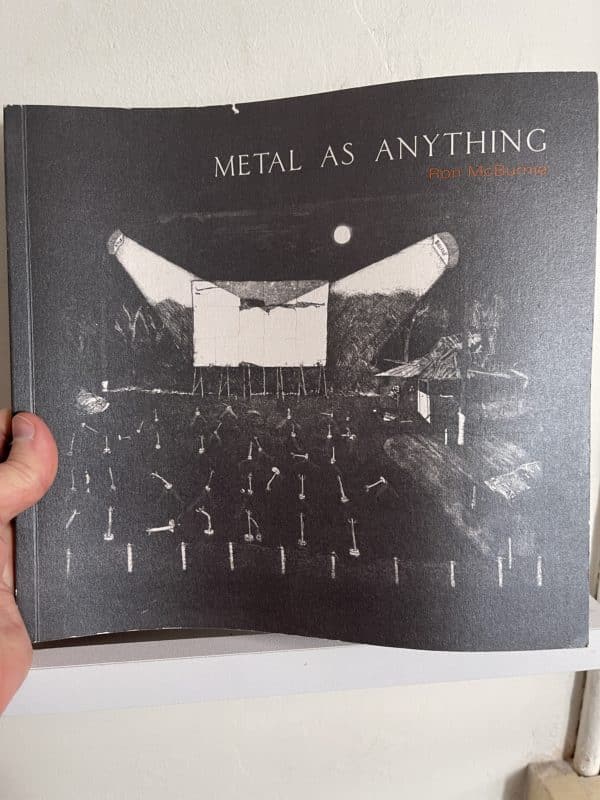 Metal as Anything by Ron McBurnie ( signed by Author)