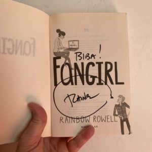 Fangirl by Rainbow Rowell (Signed by Author) - Image 2