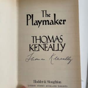 The Playmaker by Thomas Keneally ( signed by Author) - Image 2
