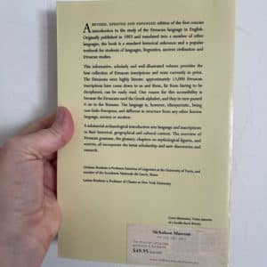 The Etruscan Language by Giulliano Bonfante and Larissa Bonafante - Image 3