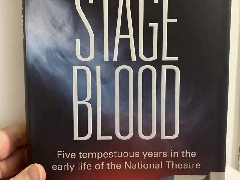 Stage Blood by Michael Blakemore (Signed Copy)
