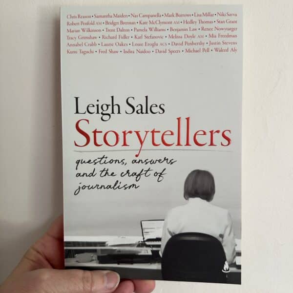 Storytellers by Leigh Sales ( Signed Copy)
