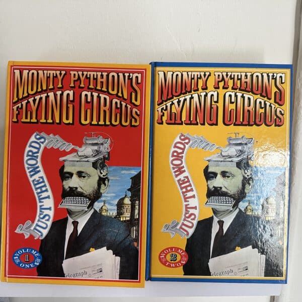 Monty Python's Flying Circus- Just the Words Volume 1&2 by Graham Chapman, John Cleese, Terry Gilliam, Eric Idle, Terry Jones, Michael Palin