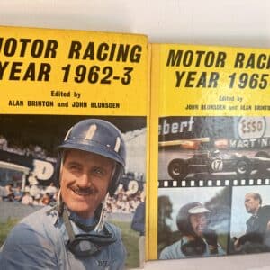 Motor Racing Year in four Volumes from 1962-1966 Edited by Alan Brinton and John Blundsen