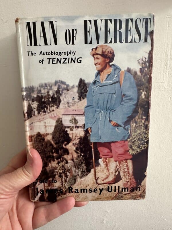 Man of Everest - The Autobiography of Tenzing by James Ramsey Ullman ( Signed by Tenzing)