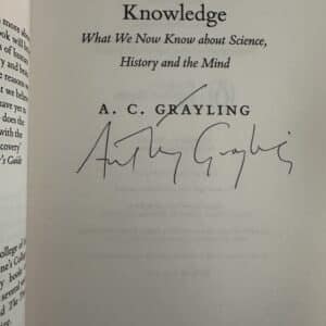 The Frontiers of Knowledge by A. C. Grayling ( Signed Copy) - Image 2