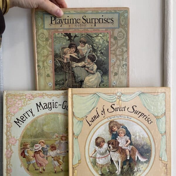 Three NISTER books- Land of Sweet Surprises - A Revolving Picture Book, Merry Magic-Go -Round and Playtime Surprises