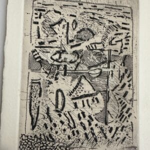 Monotypes by Bruno Leti ( Signed by Artist) Sasha Grishin - Image 2