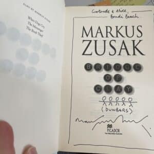 Bridge of Clay by Markus Zusak (Signed Copy) - Image 2