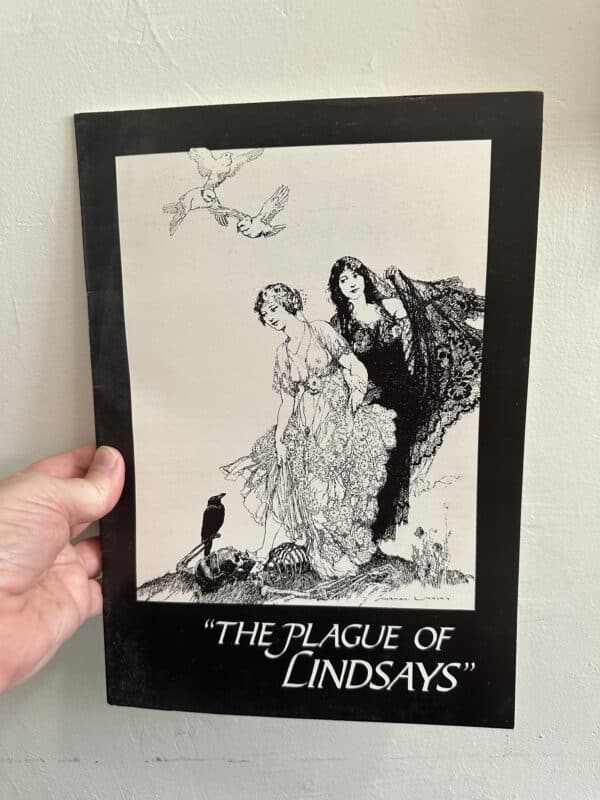 "The Plague of Lindsays" Norman LIndsay Gallery & Museum Springwood 16 August - 19 October, 1986 ( and an insert "Sirens" the Movie)
