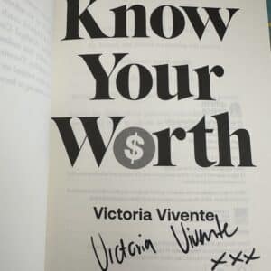Know Your Worth by Victoria Vivente (Signed Copy) - Image 2