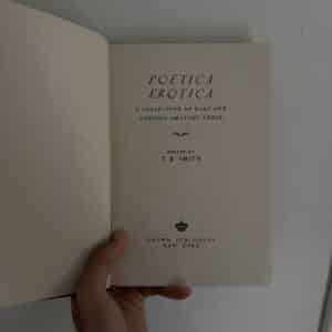 Poetica Erotica: A Collection of Rare and Curious Amatory Verse edited by T.R. Smith - Image 2