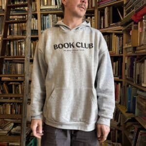Book Club Crew Hoodie - Grey Marle - Image 3