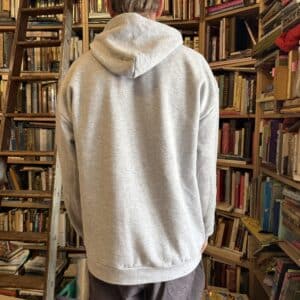 Book Club Crew Hoodie - Grey Marle - Image 4